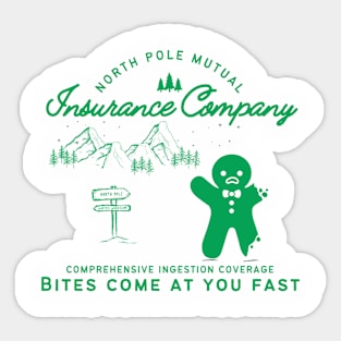 North Pole Mutual Insurance Sticker